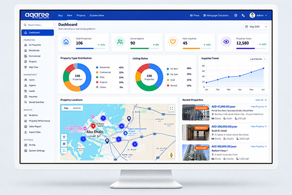 AQAREE Real Estate Marketplace Platform